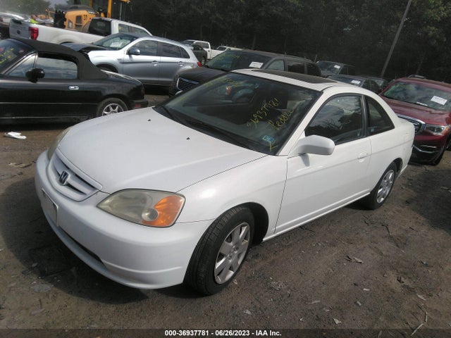 2001 HONDA CIVIC EX VIN: 1HGEM22981L118901