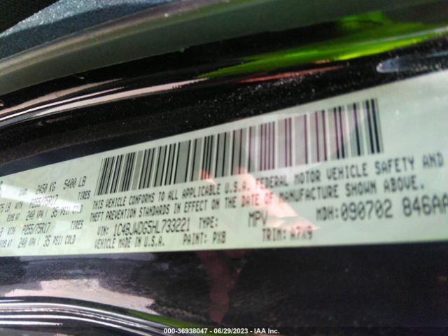 1C4BJWDG5HL733221 Jeep Wrangler Unlimited Sport