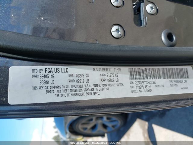 2C3CDZBTXKH531965 Dodge Challenger R/t