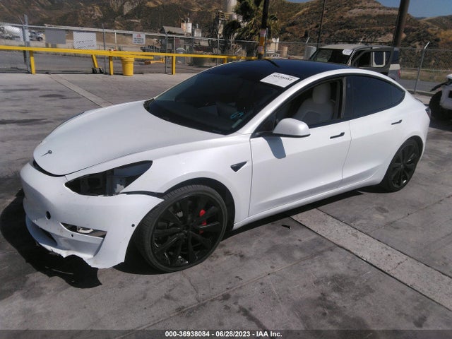 Tesla Model 3 Long Range/performance 2019 5YJ3E1EBXKF487579 Image 2