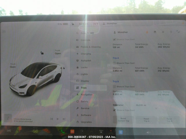 5YJYGDEE9LF056387 Tesla Model Y Long Range