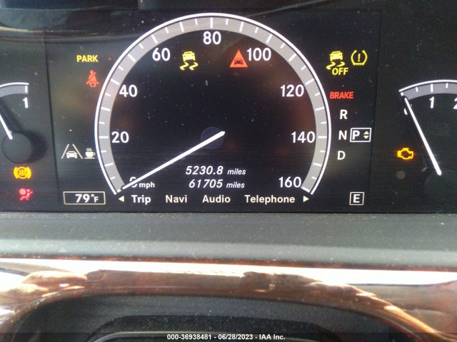 2013 MERCEDES-BENZ S-CLASS S 550 VIN: WDDNG7DB5DA535384
