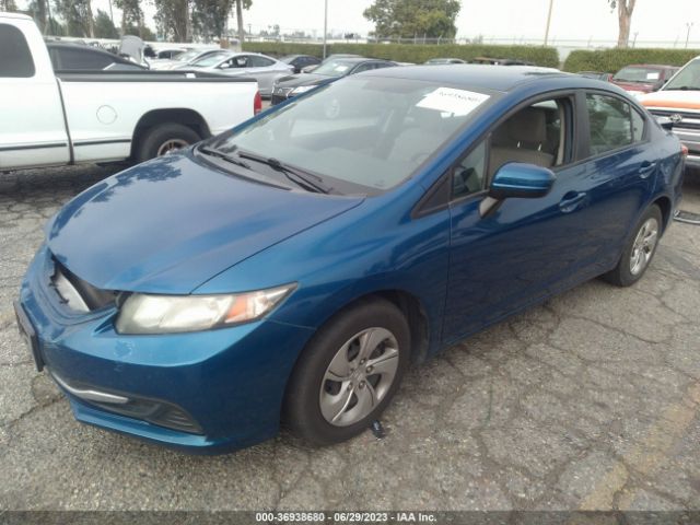 Honda Civic Sedan Lx 2014 19XFB2F52EE270364 Image 2