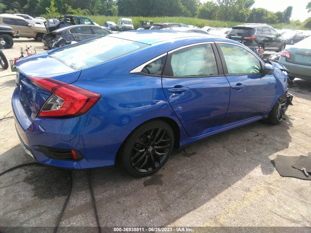 Honda Civic Sedan Lx 2019 2HGFC2F66KH506862 Image 4