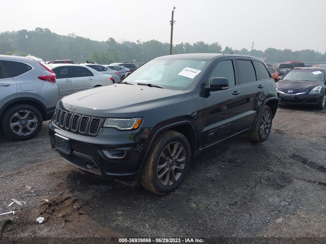 2016 JEEP GRAND CHEROKEE LIMITED 75TH ANNIVERSARY VIN: 1C4RJFBG6GC434708