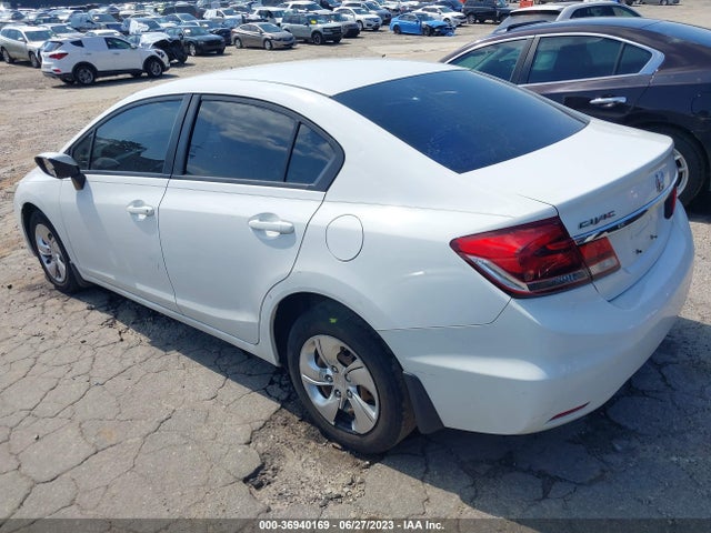 Honda Civic Sedan Lx 2014 2HGFB2F5XEH518916 Image 3