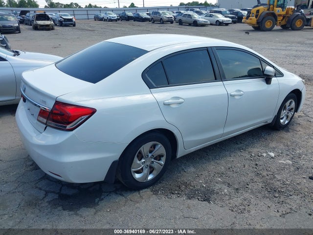 Honda Civic Sedan Lx 2014 2HGFB2F5XEH518916 Image 4