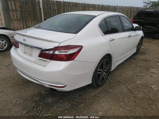 2016 HONDA ACCORD SEDAN SPORT VIN: 1HGCR2F50GA235151