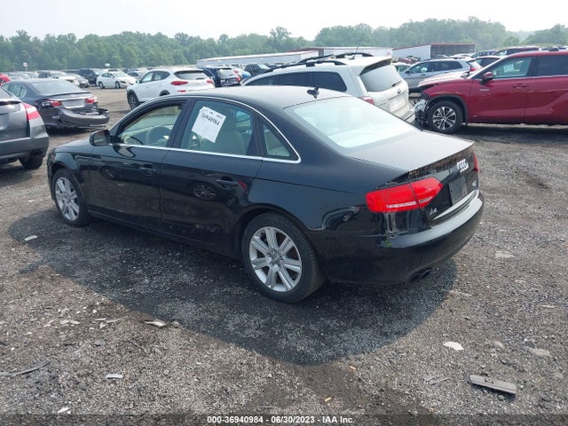 2012 AUDI A4 2.0T PREMIUM VIN: WAUBFAFLXCN006360