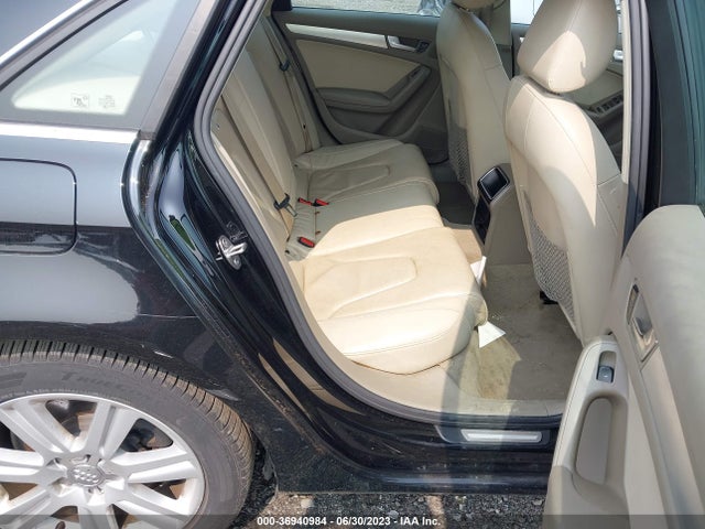 2012 AUDI A4 2.0T PREMIUM VIN: WAUBFAFLXCN006360