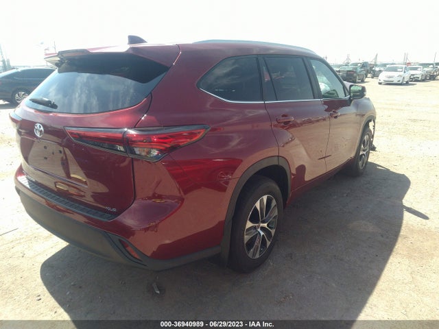 Toyota Highlander Xle 2023 5TDKDRAHXPS043922 Image 4