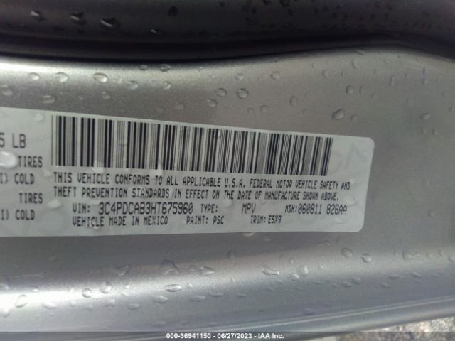 3C4PDCAB3HT675960 Dodge JOURNEY SE