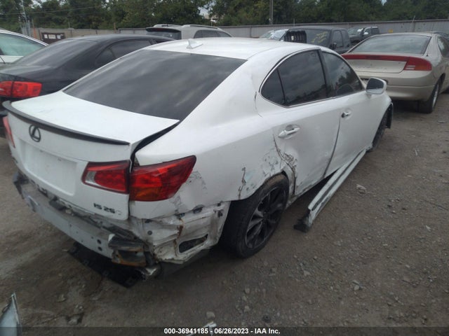 2008 LEXUS IS 250 VIN: JTHBK262685069876