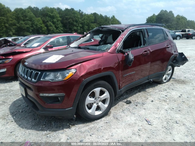 2021 JEEP COMPASS LATITUDE VIN: 3C4NJCBB0MT535129