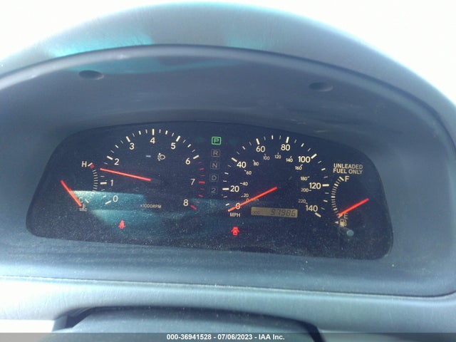 2000 LEXUS ES 300 VIN: JT8BF28G7Y5096498