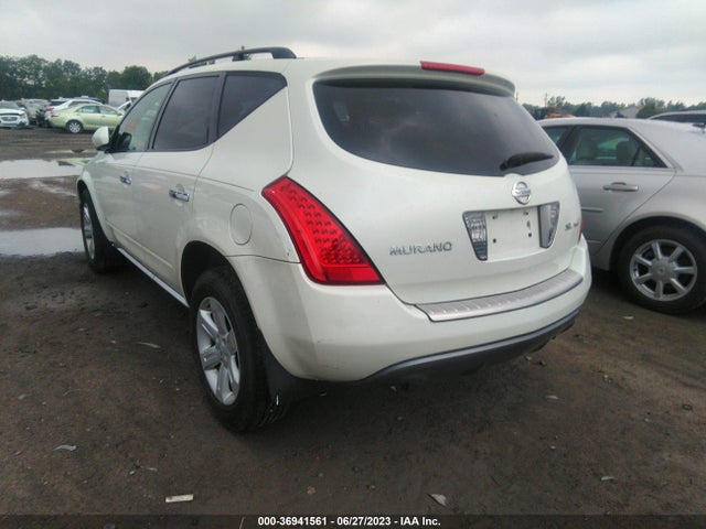 2006 NISSAN MURANO SL VIN: JN8AZ08W76W551636