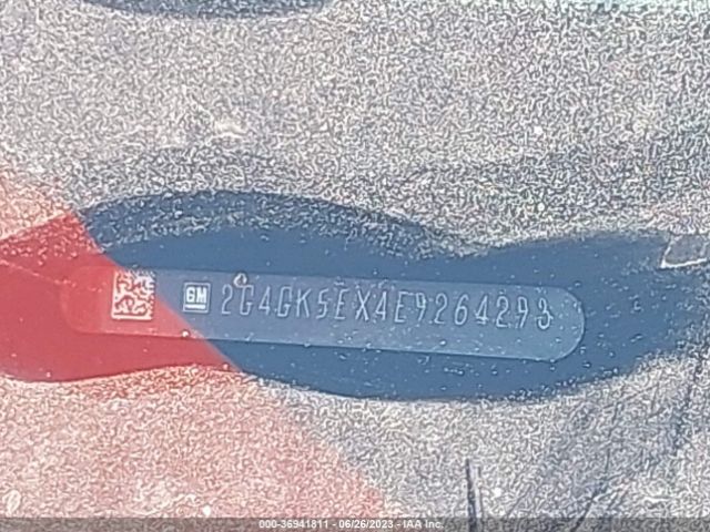 2G4GK5EX4E9264293 Buick Regal