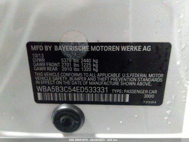 WBA5B3C54ED533331 BMW 5 Series 535i Xdrive