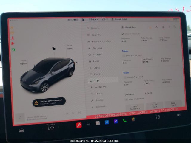 7SAYGDEE3PA069576 Tesla Model Y Long Range