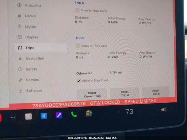 7SAYGDEE3PA069576 Tesla Model Y Long Range