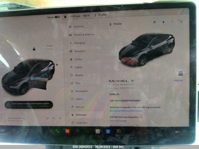 Tesla Model Y Long Range 2023 7SAYGDEE9PA059960 Image 17