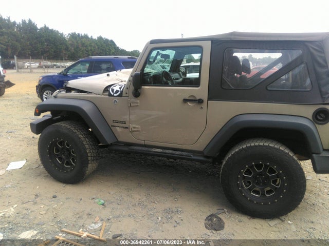 2018 JEEP WRANGLER JK SPORT VIN: 1C4AJWAG4JL869975