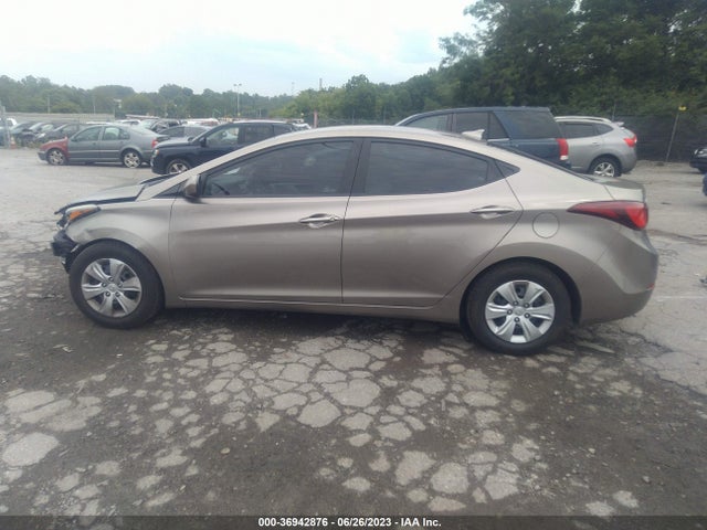 2016 HYUNDAI ELANTRA SE VIN: 5NPDH4AE2GH726807