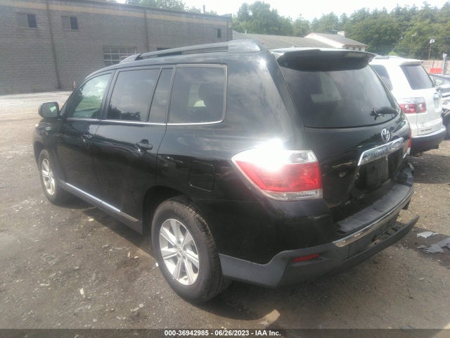2012 TOYOTA HIGHLANDER VIN: 5TDBK3EH7CS139479