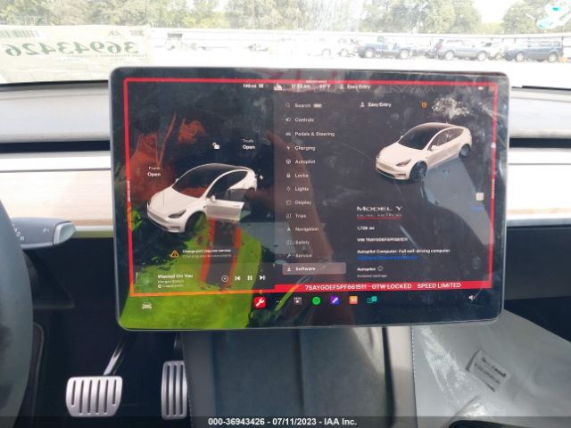 7SAYGDEF5PF661511 Tesla Model Y Performance