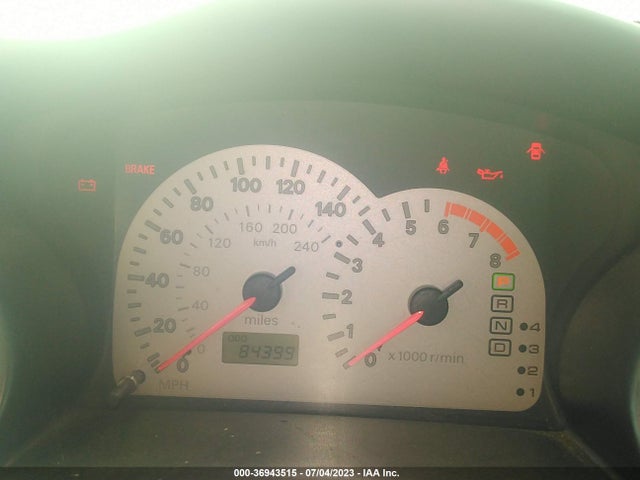 2001 MITSUBISHI ECLIPSE GS VIN: 4A3AE45G01E017854
