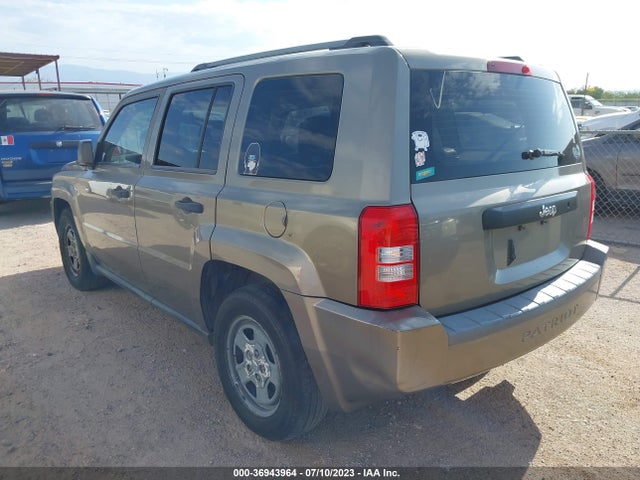 2008 JEEP PATRIOT SPORT VIN: 1J8FT28W28D500955