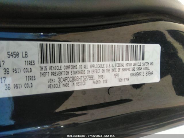 3C4PDCBG6HT527991 Dodge Journey Sxt