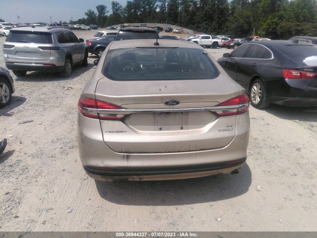 2017 FORD FUSION HYBRID SE VIN: 3FA6P0LU6HR384968