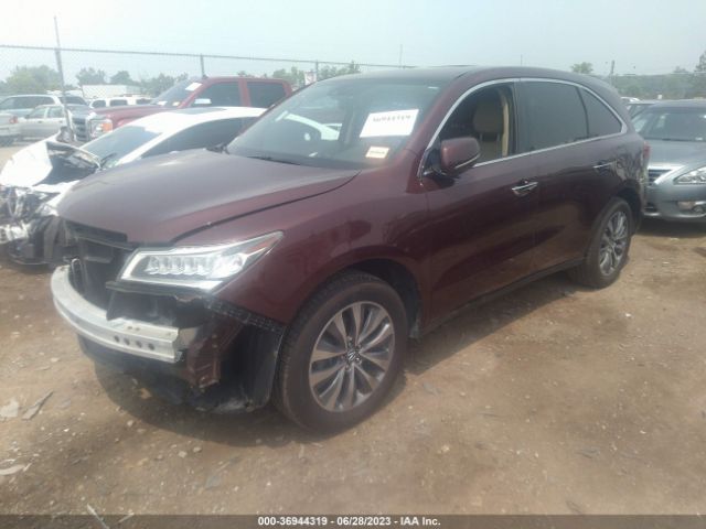 5FRYD4H4XEB007809 Acura Mdx Tech Pkg
