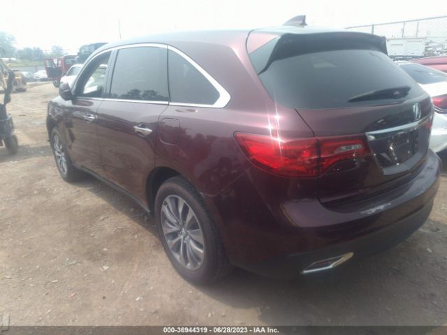 5FRYD4H4XEB007809 Acura Mdx Tech Pkg