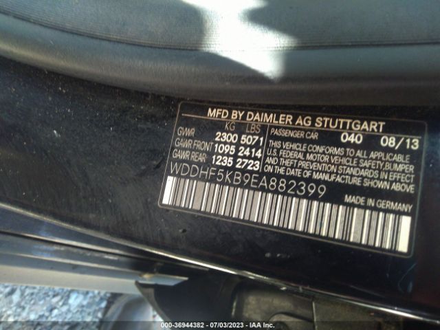 WDDHF5KB9EA882399 Mercedes-Benz E-class E 350