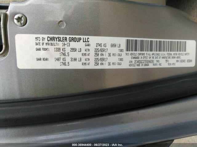 2C4RDGCG7ER206281 Dodge Grand Caravan Sxt