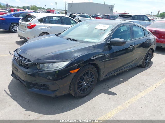 Honda Civic Sedan Lx 2018 2HGFC2F50JH558221 Image 2