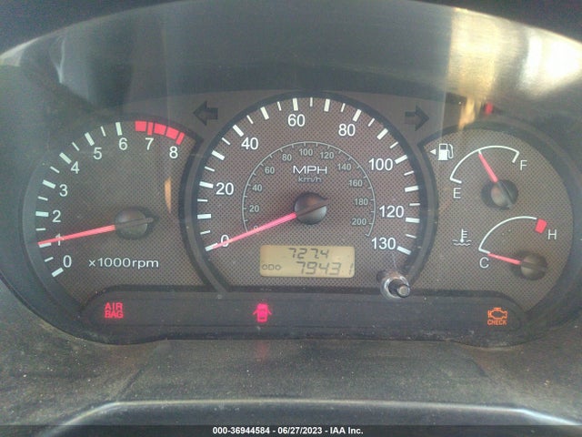 2004 HYUNDAI ACCENT GL VIN: KMHCG45C44U534115