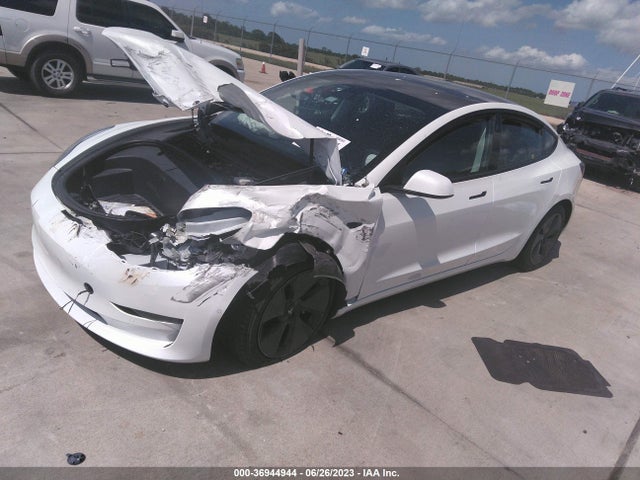 Tesla Model 3 Long Range 2021 5YJ3E1EB8MF068648 Image 2