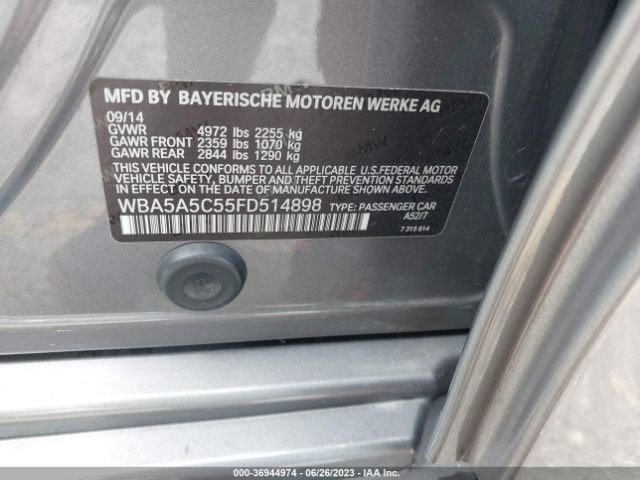 WBA5A5C55FD514898 BMW 5 Series 528i