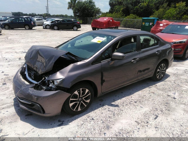 Honda Civic Sedan Ex 2015 19XFB2F89FE084736 Image 2