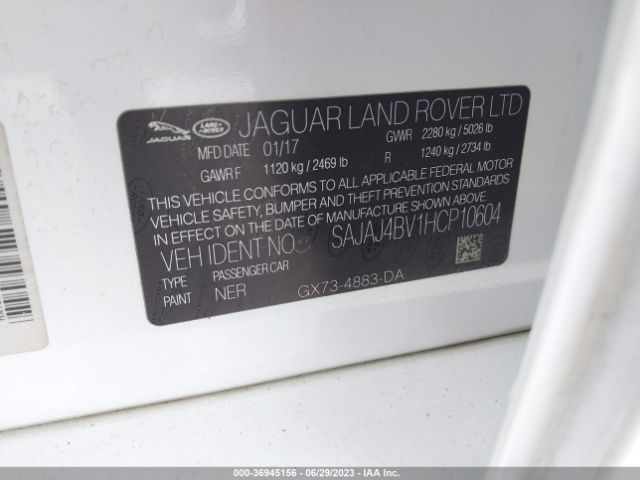 SAJAJ4BV1HCP10604 Jaguar Xe 35t Premium