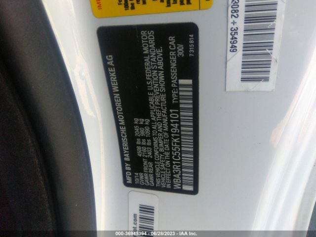 WBA3R1C55FK194101 BMW 4 Series 435i