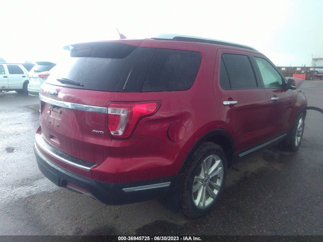 1FM5K8F85JGC14272 Ford Explorer Limited