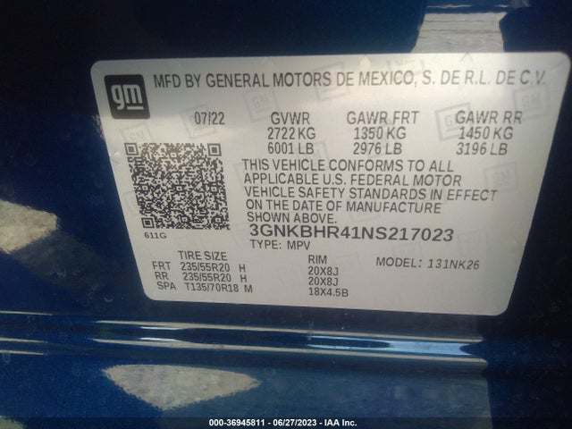 Chevrolet Blazer Lt 2022 3GNKBHR41NS217023 Image 9