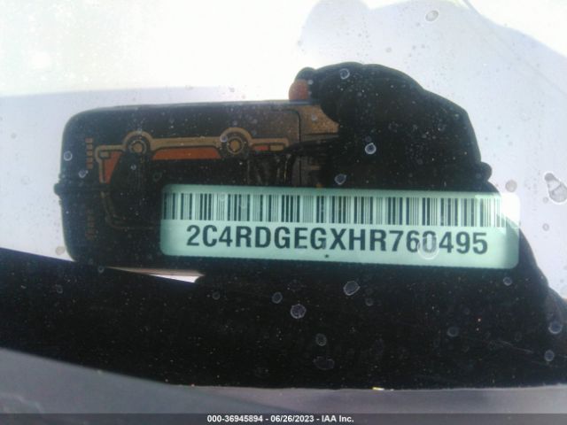 2C4RDGEGXHR760495 Dodge Grand Caravan Gt