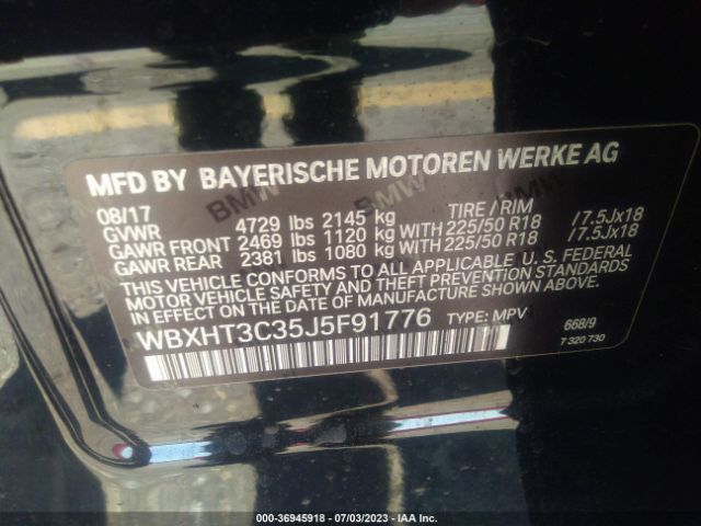 WBXHT3C35J5F91776 BMW X1 Xdrive28i
