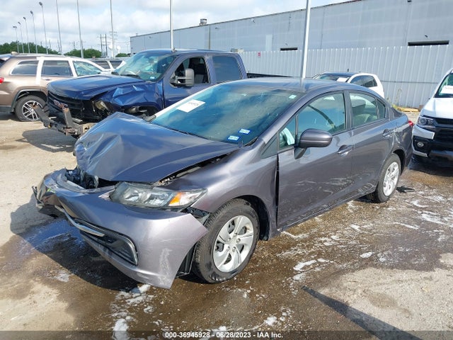 Honda Civic Sedan Lx 2015 19XFB2F56FE060089 Image 2