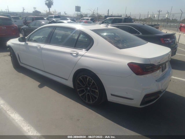 BMW 7 Series 750i Xdrive 2020 аукцион фото